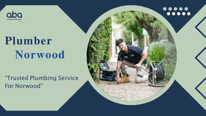 plumber norwood