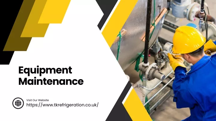 equipment maintenance