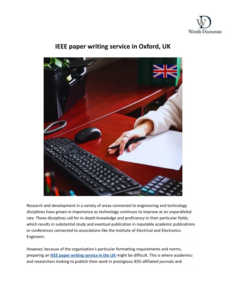 ieee paper writing service in oxford uk