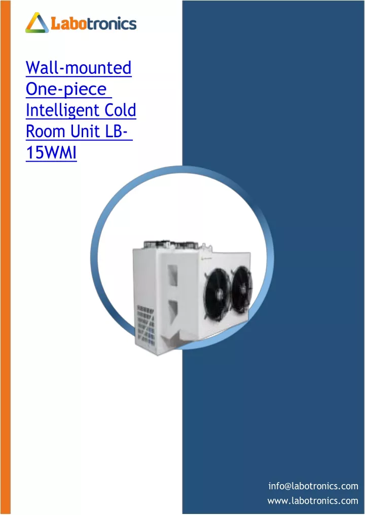 wall mounted one piece intelligent cold room unit
