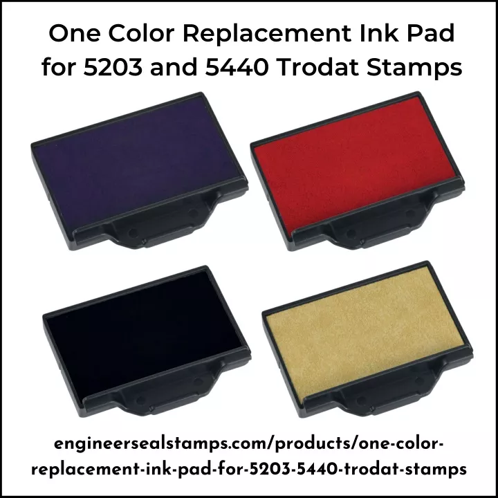 one color replacement ink pad for 5203 and 5440