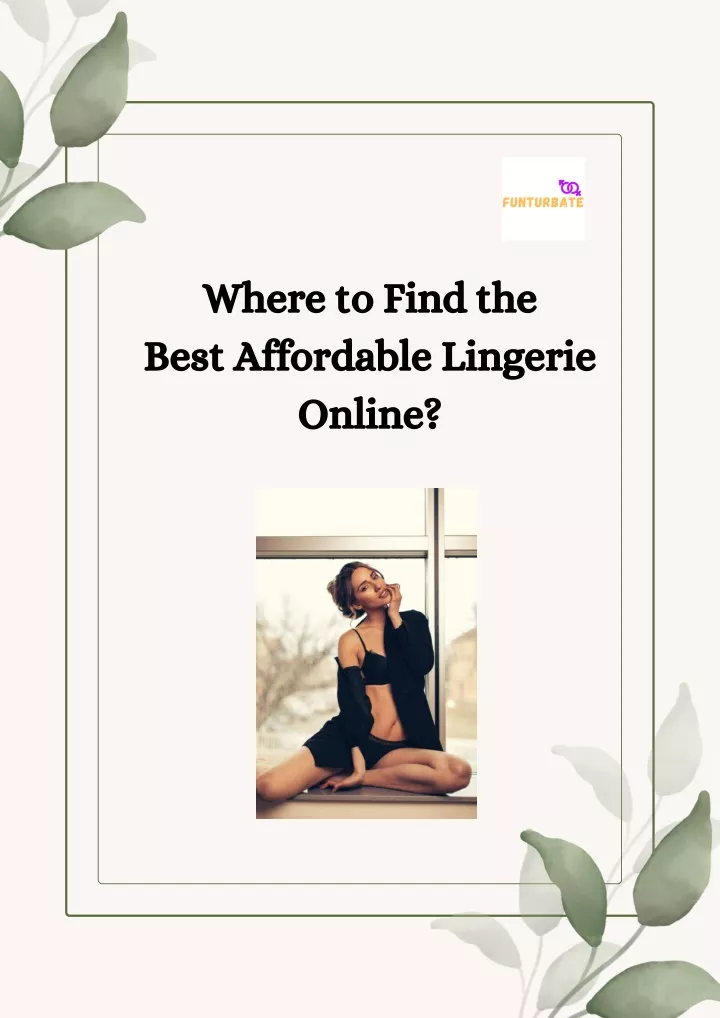 where to find the best affordable lingerie online