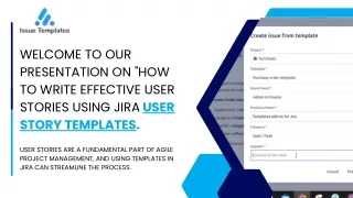 Jira User Story Template - Your Key to Agile Excellence