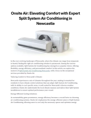 Split System Air Con (1)