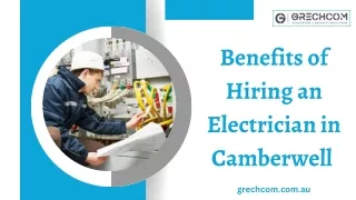 Light Up Your Life: Services Offered by Electrician  Camberwell