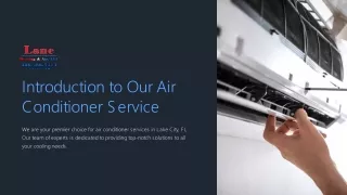 Introduction to Our Air Conditioner Service