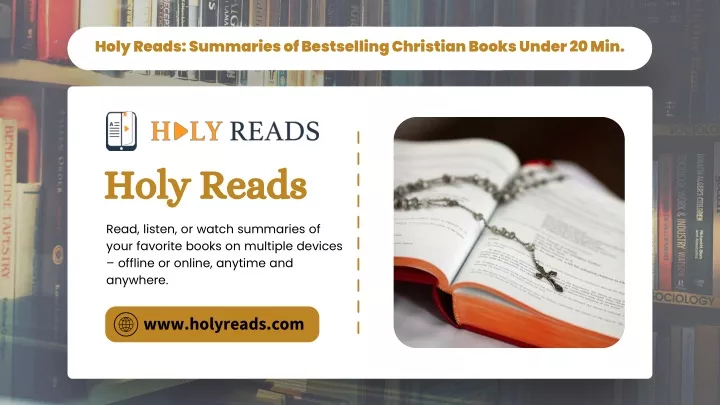 holy reads summaries of bestselling christian
