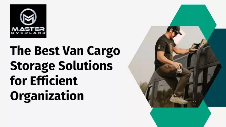 the best van cargo storage solutions
