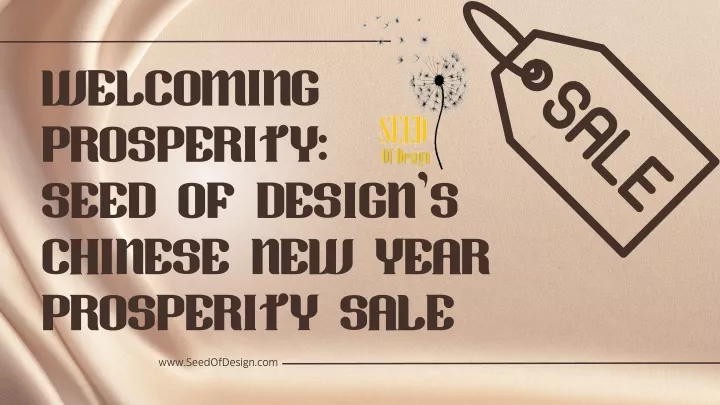 welcoming prosperity seed of design s chinese