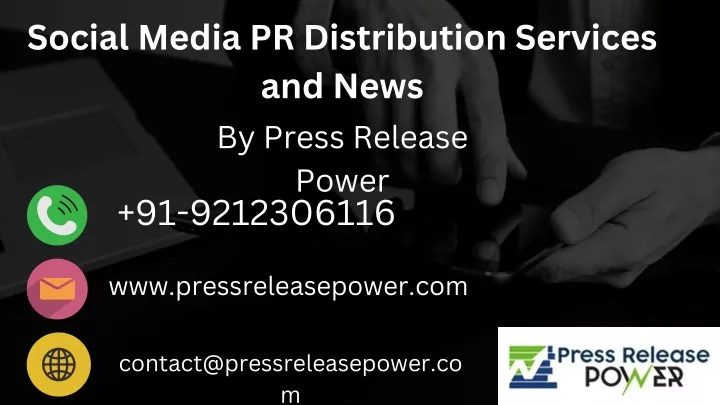 social media pr distribution services and news