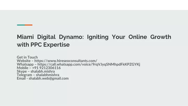 miami digital dynamo igniting your online growth with ppc expertise