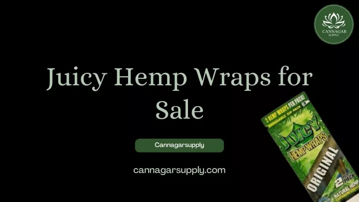 juicy hemp wraps for sale