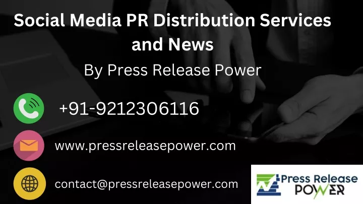 social media pr distribution services and news