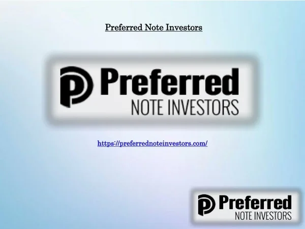 Private Note Buyers