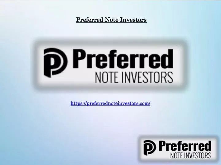 preferred note investors