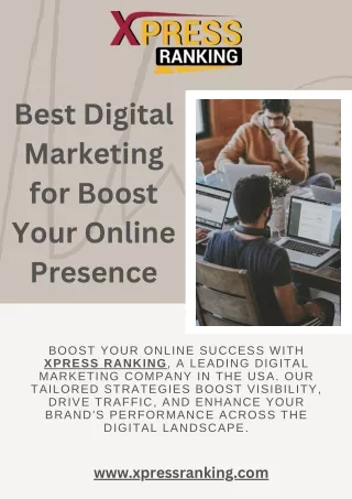 Best Digital Marketing for Boost Your Online Presence