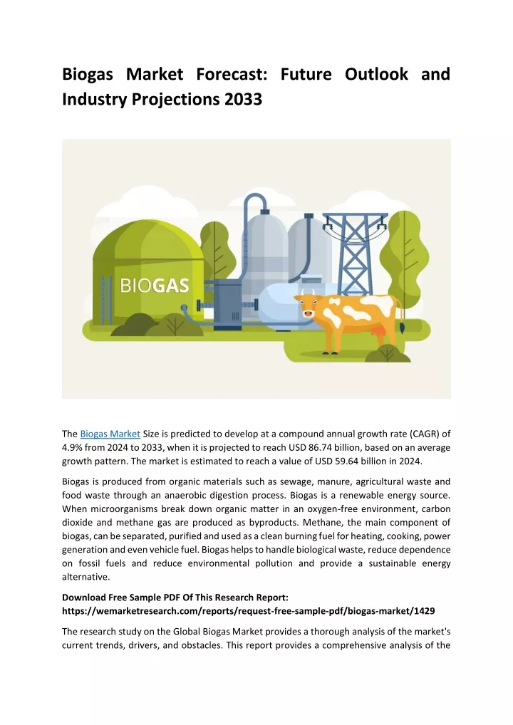 biogas market forecast future outlook
