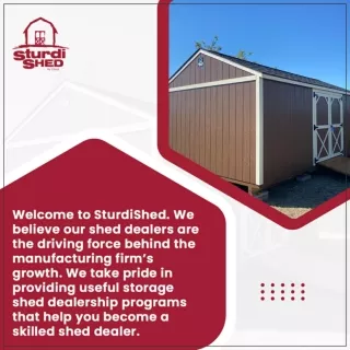Become a Credible Shed Dealer and Earn Thousands in Commissions