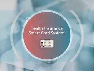 Health Insurance Smart Card System