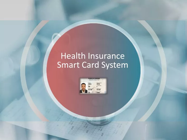 health insurance smart card system