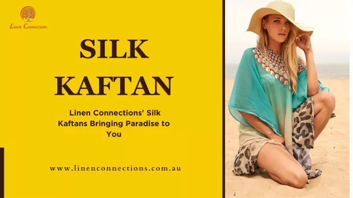 silk kaftan