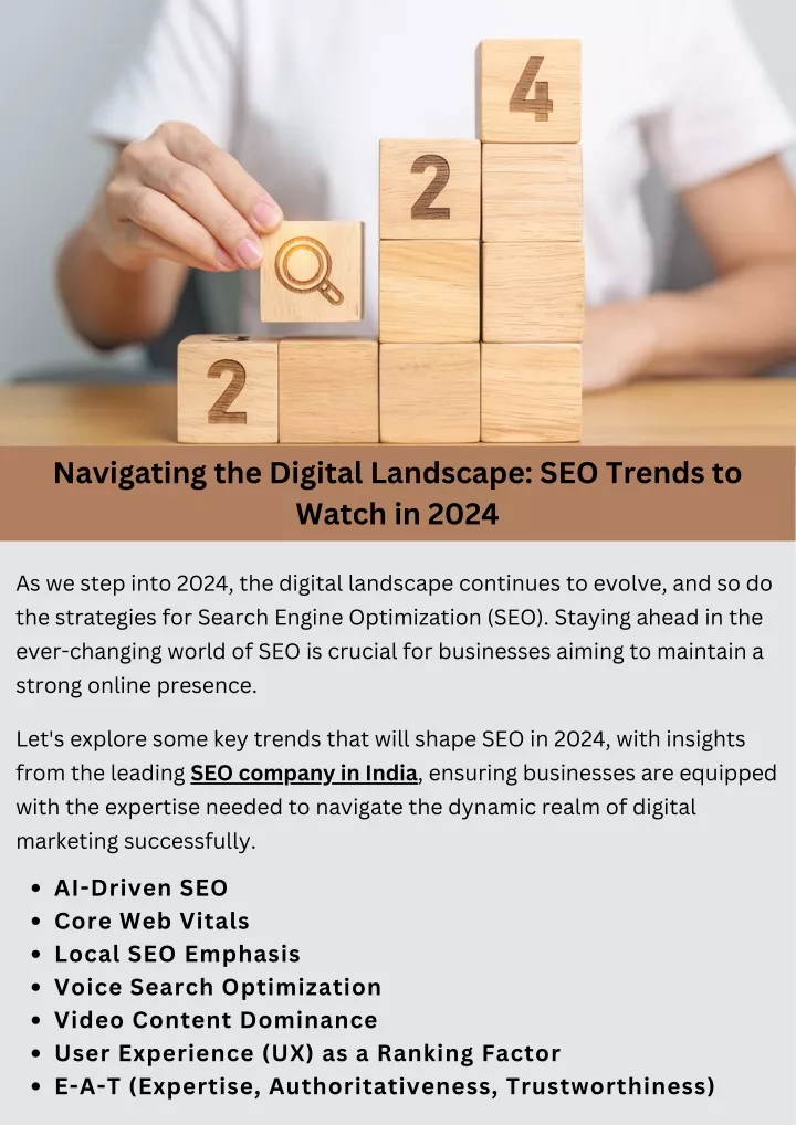 PPT - Navigating the Digital Landscape: SEO Trends to Watch in 2024 