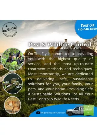 Pest & Wildlife Control