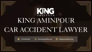 Uber Accident in San Diego - King Aminpour Car Accident Lawyer