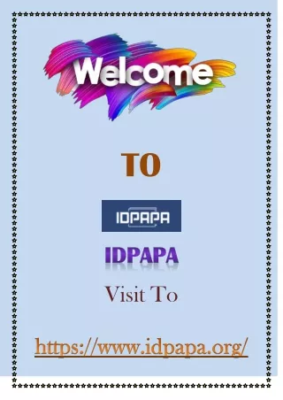 IDPAPA- Your Gateway to Quality Florida Fake IDs