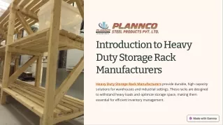 Introduction to Heavy Duty Storage Rack Manufacturers_compressed