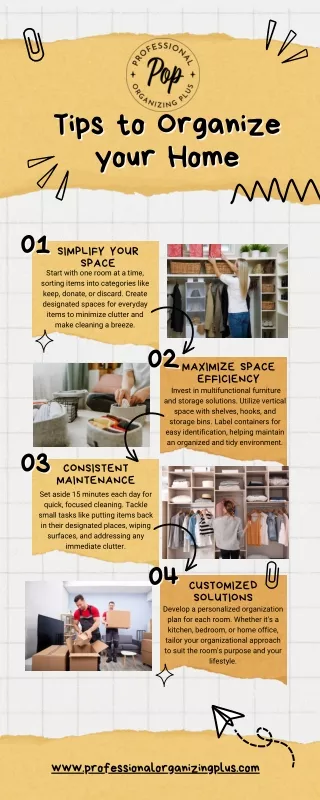 Tip to Organized your Home