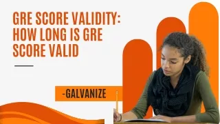GRE Score Validity