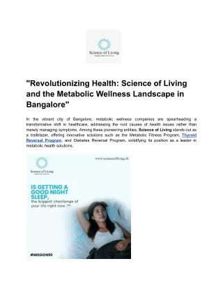 _Revolutionizing Health_ Science of Living and the Metabolic Wellness Landscape in Bangalore_ (1)