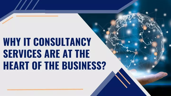 why it consultancy services are at the heart