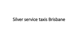 Silver service taxis Brisbane