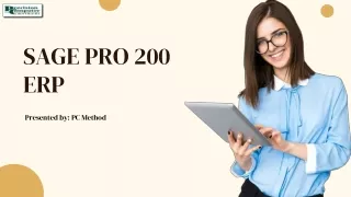 Streamline Your Business with Sage Pro 200 ERP - PC Methods