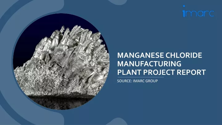 manganese chloride manufacturing plant project