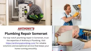 Plumbing Repair Somerset