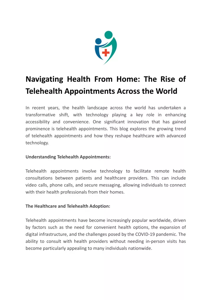 navigating health from home the rise