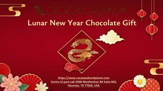 Chinese New Year Chocolate | Special Chocolate Gifts
