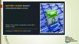 battery scrap market