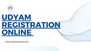 udyam registration online