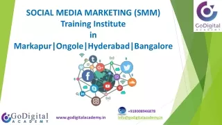 Social Media Marketing Course in Ongole | Hyderabad | Godigital Academy