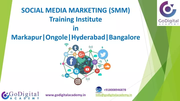 social media marketing smm training institute in markapur ongole hyderabad bangalore