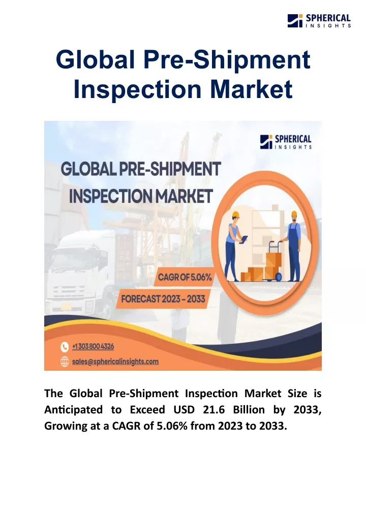 Ppt Global Pre Shipment Inspection Market Powerpoint Presentation Free Download Id