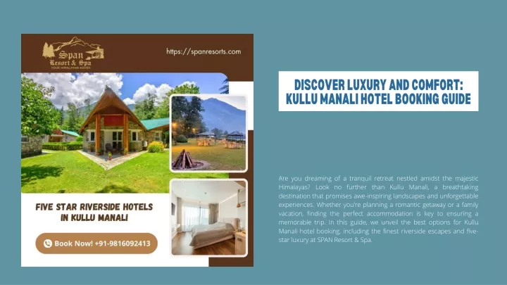 discover luxury and comfort kullu manali hotel