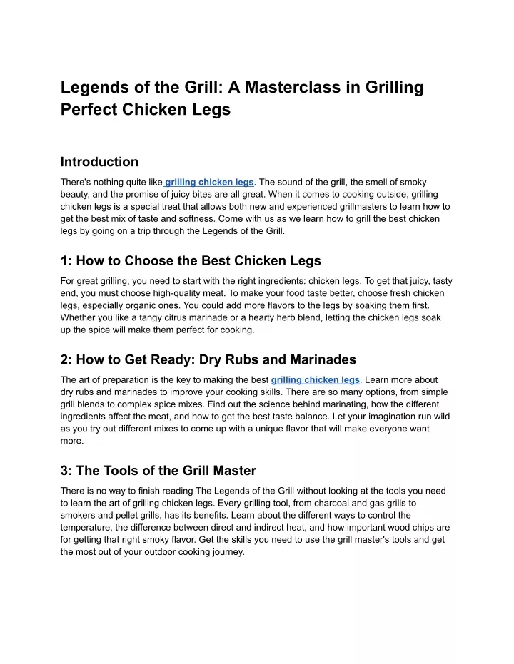 legends of the grill a masterclass in grilling