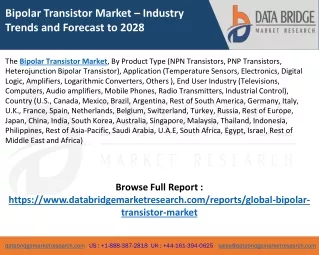 bipolar transistor market industry trends