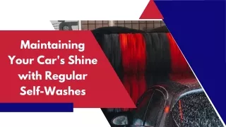 Ways to Maintain a Clean and Shiny Car