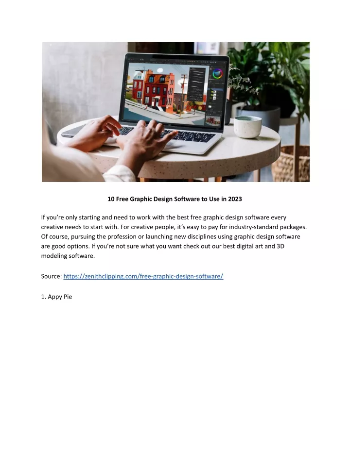 10 free graphic design software to use in 2023